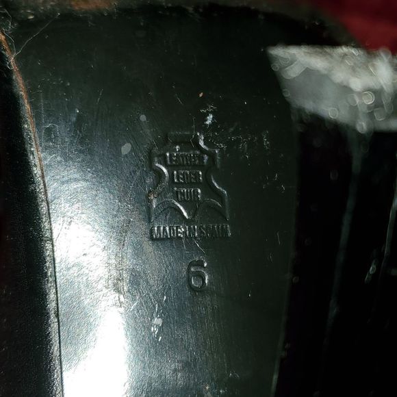 Paco Gil Sexy Black Heeled Fringe Leather Boots Size 6 - Picture 8 of 12